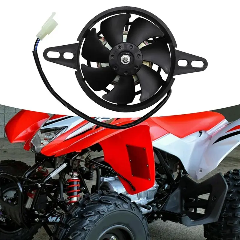 Water Cooling Tank Oil Cooler Radiator Fan Cooling Fan 150-250Cc For Off-Road Motorcycle ATV Four-Wheel Vehicle UTV view 5