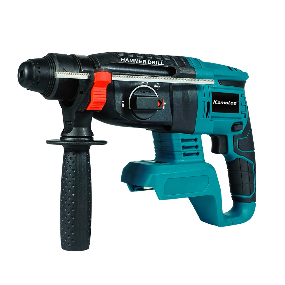 Kamolee 2000W Bürstenloser Akku-Bohrhammer Wiederaufladbarer Elektrischer Schlagbohrer – Detail 11