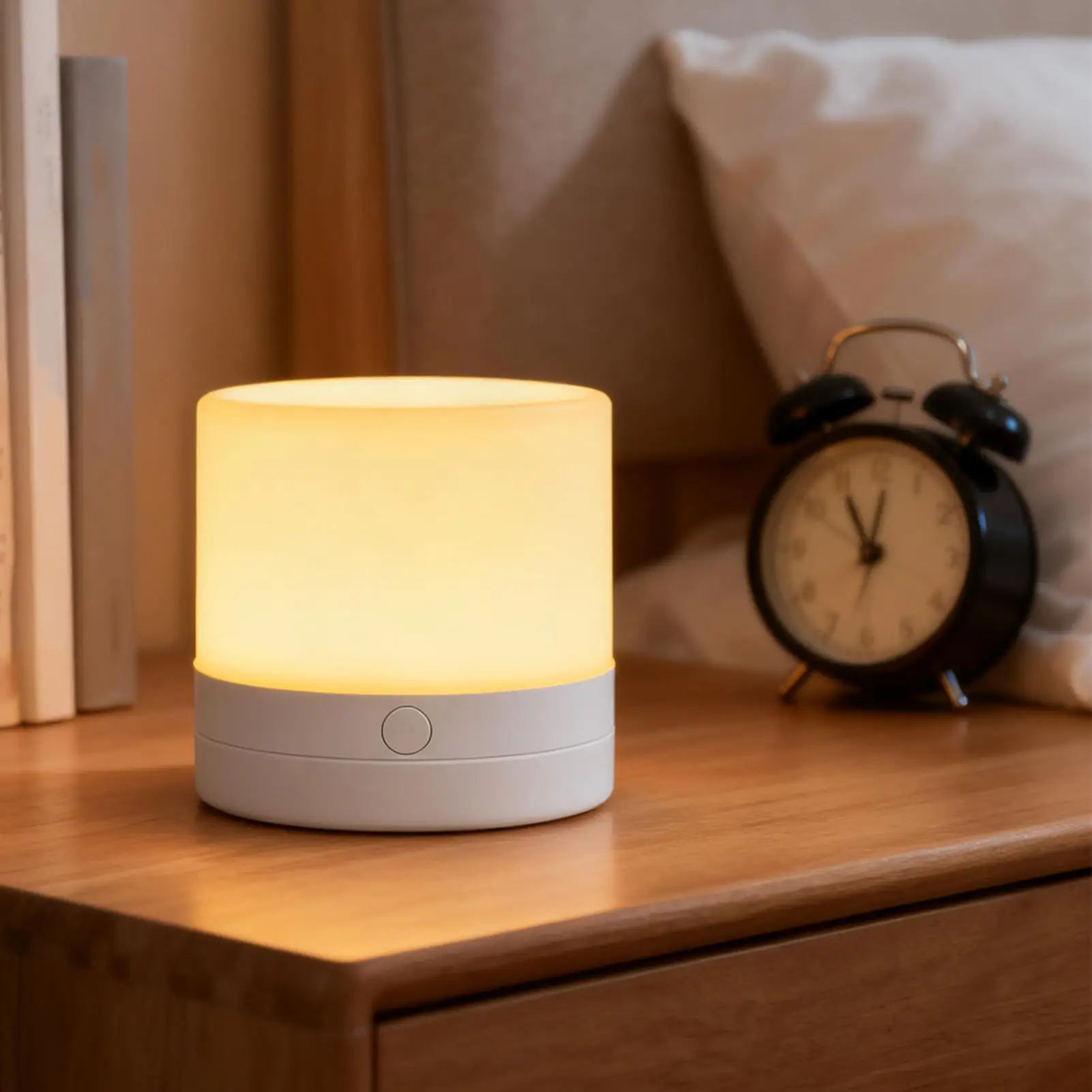 

Детский ночник, красочный USB-разъем, сенсорное управление, фонарь, сенсорная прикроватная беспроводная настольная лампа для чтения, дома, релаксации настроения