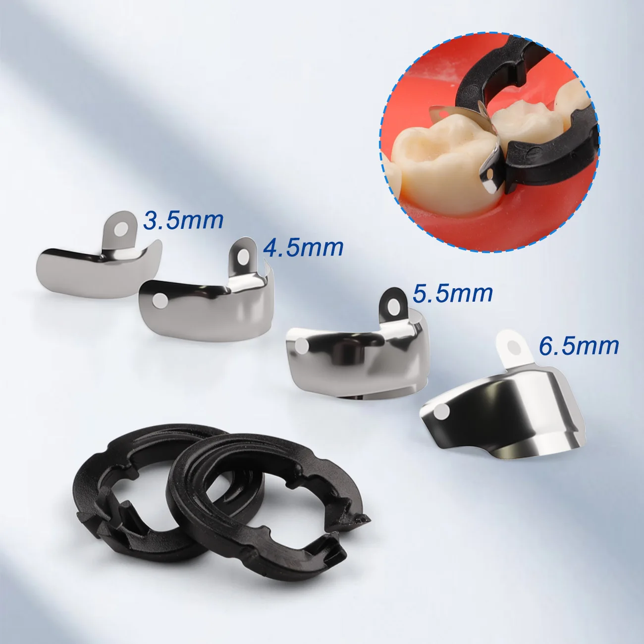 

Стоматологические матричные ленты, контурное зажимное кольцо, система секционных матриц, стоматологические матрицы для стоматологии, профессиональные стоматологические материалы