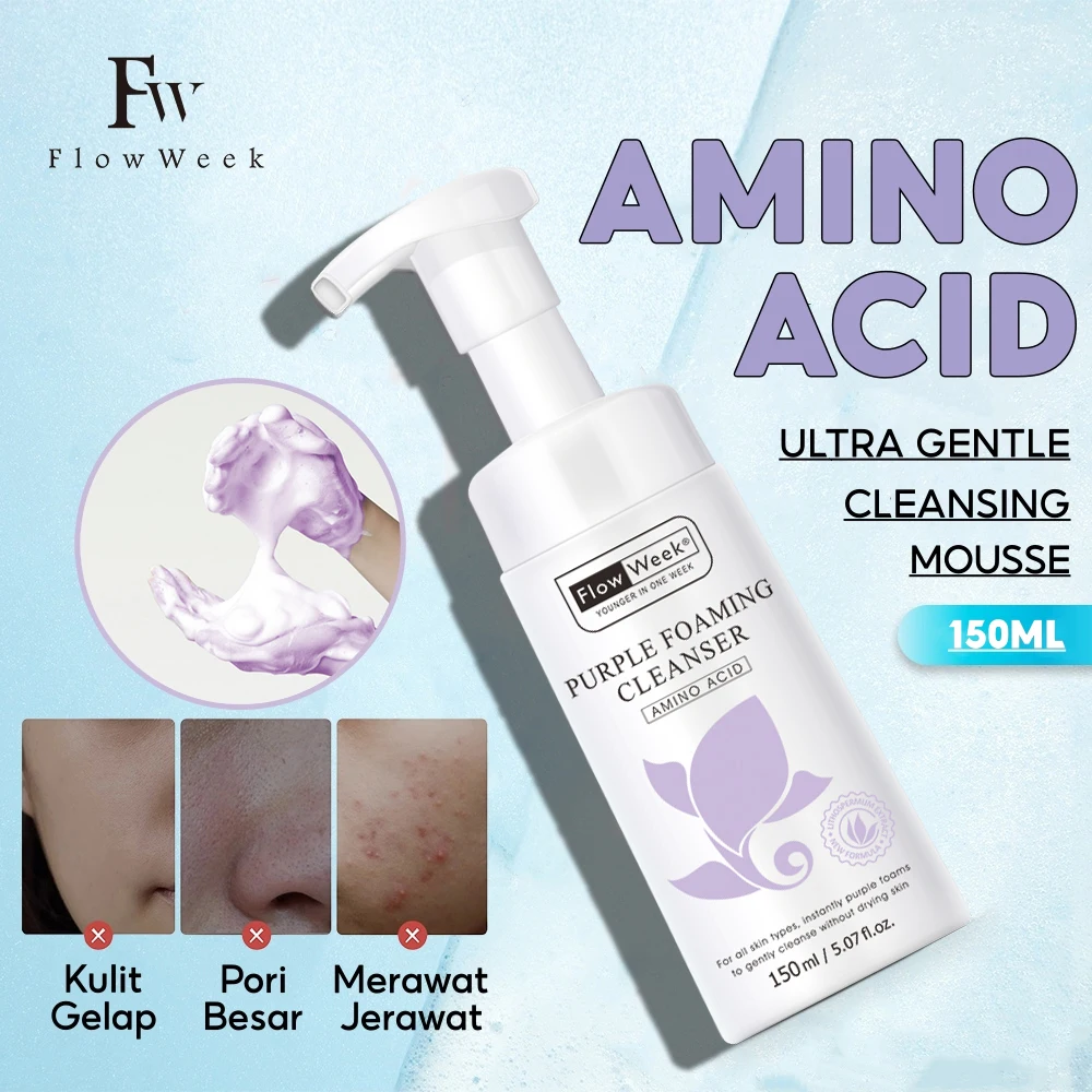 

Acne Control Facial Cleanser Foaming Salicylic Acid Smooth Deep Cleansing Facial Cleanser Degreasing Moisturizing Amino Acid Fac