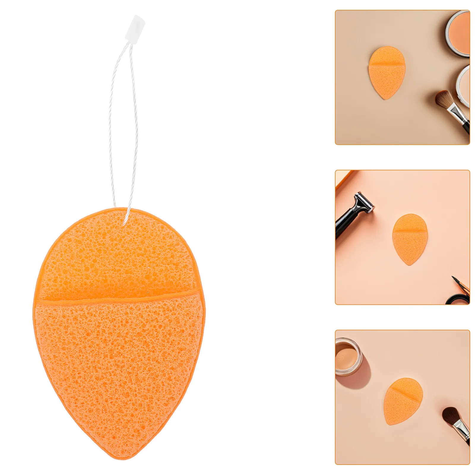 20Pcs Facial Sponge Glove for Daily Face Washing Exfoliation Deep Cleansing Oil Control Sensitive Skin Safe Reusable Cleansing