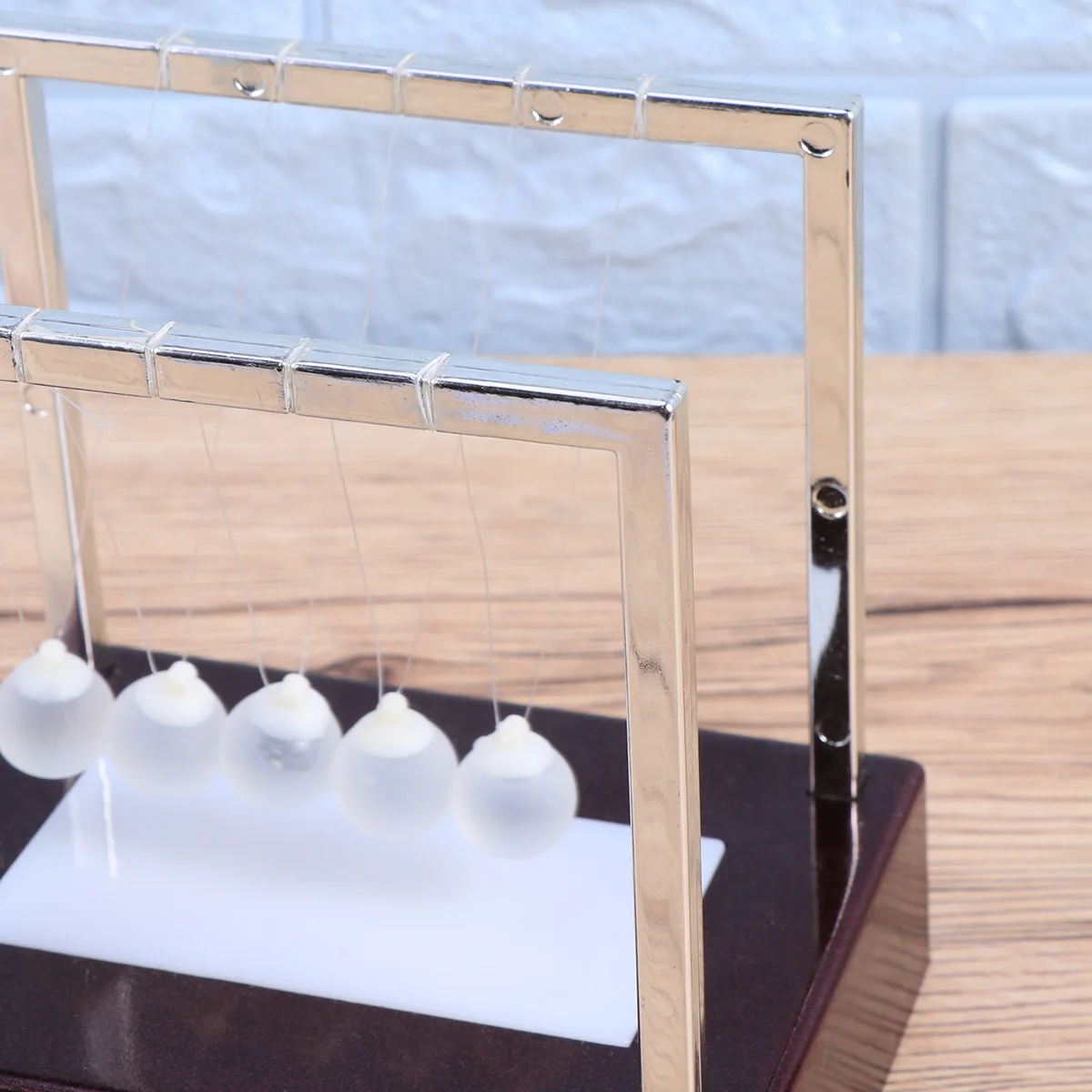 نيوتن مهد LED كرات زجاجية البندول مكتب المنزل الوفير الكرة الديكور الاسترخاء الإجهاد الإغاثة هدية #1