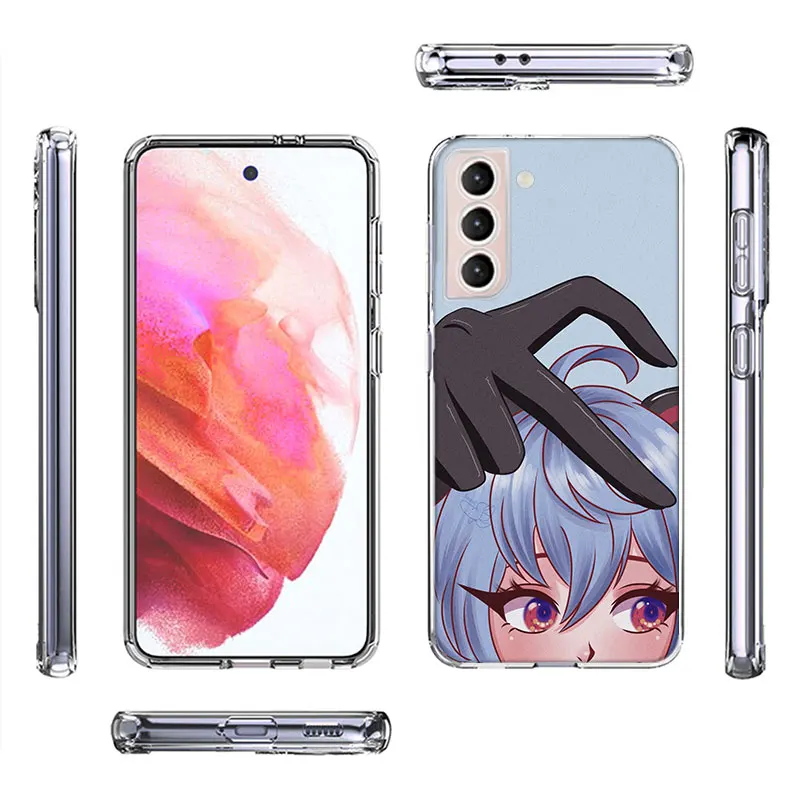 Genshin Lmpact HuTao Phone Case For Galaxy A15 A25 A35 A55 Samsung A10 A20E A30 A40 A50 A70 A11 A21S A31 A41 A51 A71 A9 A8 A7 A6