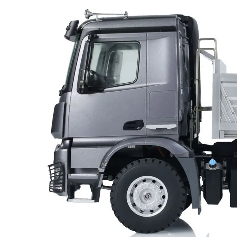 

Kabolite 1/14 5701 RC Dumper Truck 4x4 RTR Remote Control Tipper Car 2-Speed Dump Car with Sound Light for Kids TH24348