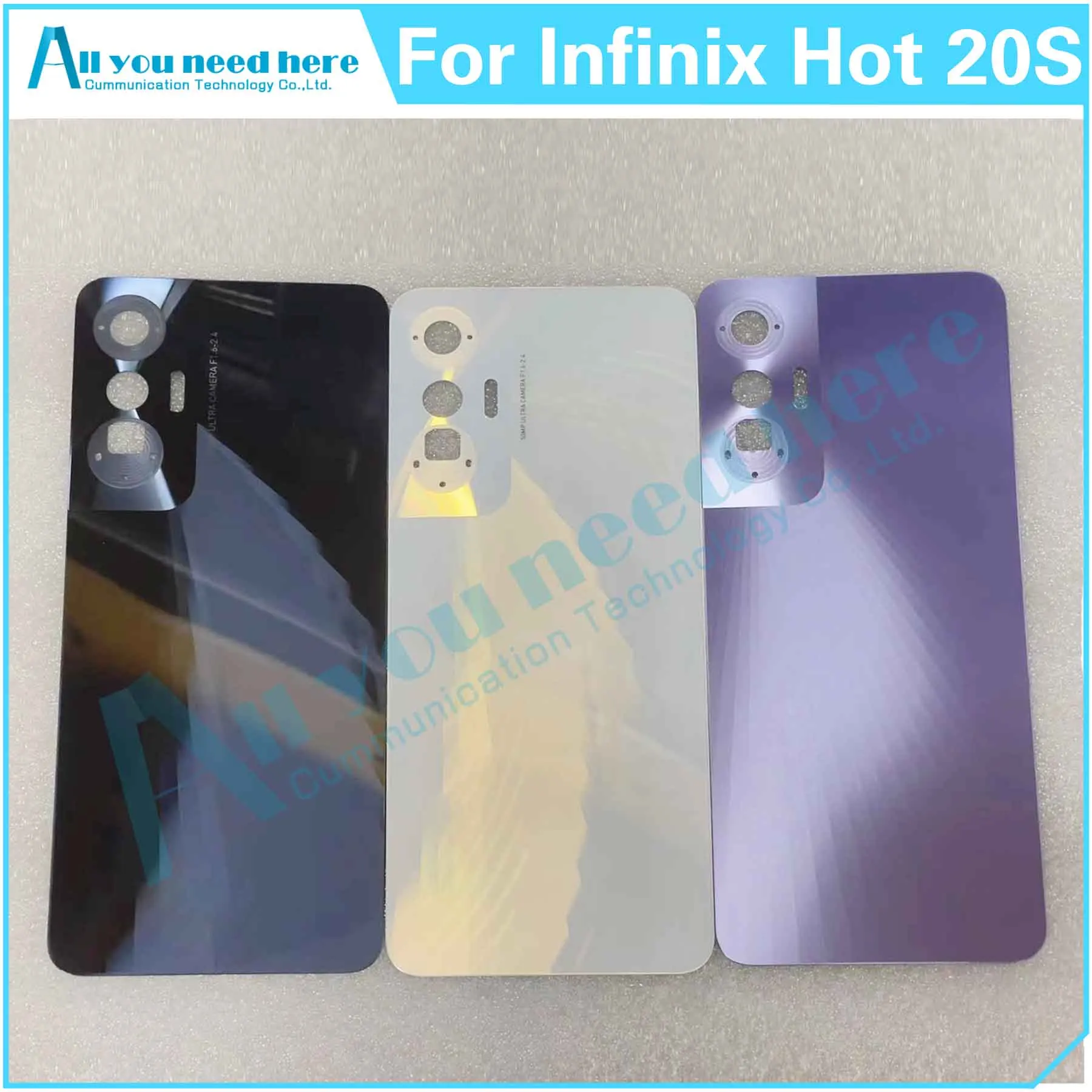 

Задняя крышка батарейного отсека, Задняя панель для Infinix Hot 20S X6827, запасные части для ремонта