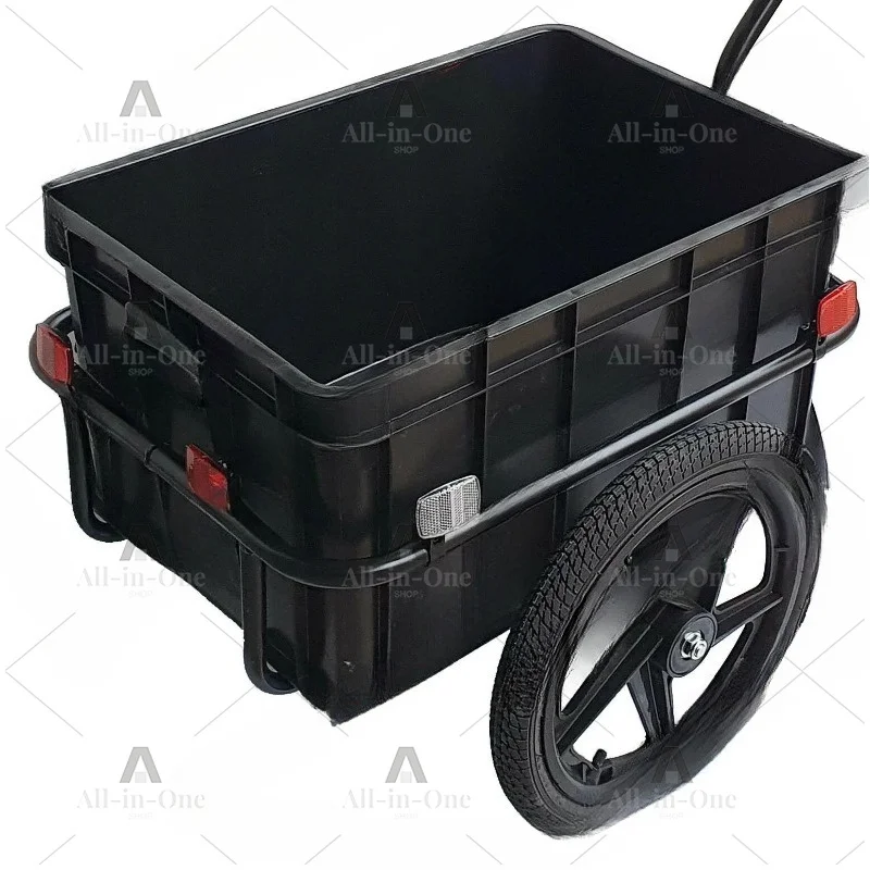 Foldable Detachable Bicycle Trailer Colorful Outdoor Travel Camping Pet Mountain Bike Trailer