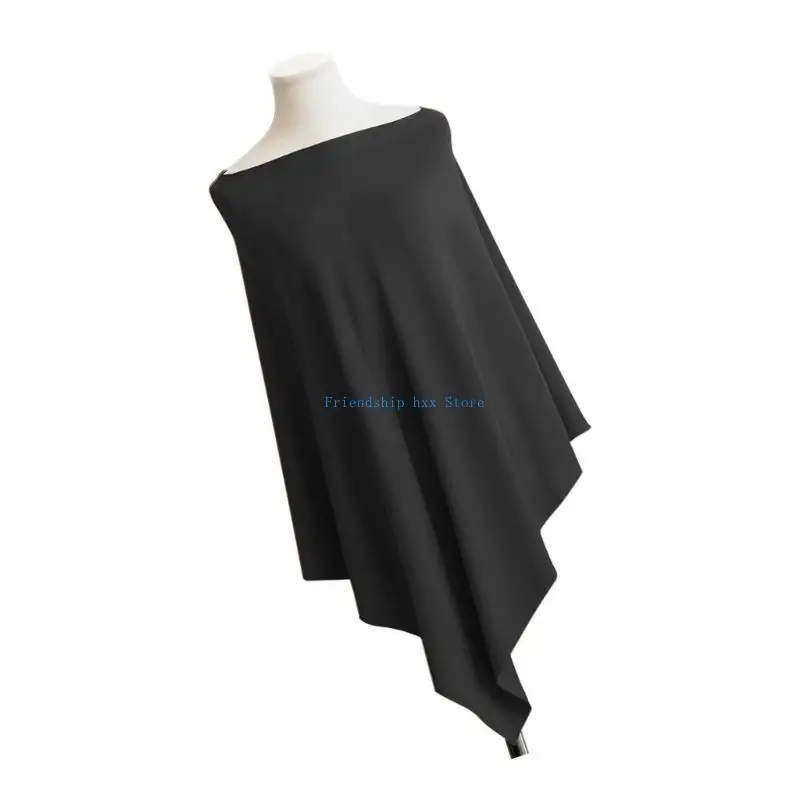 

F1CB Soft Breathable Privacy Nursing Towel Breast Feeding Cloth Ponchoes Wrap Shawl