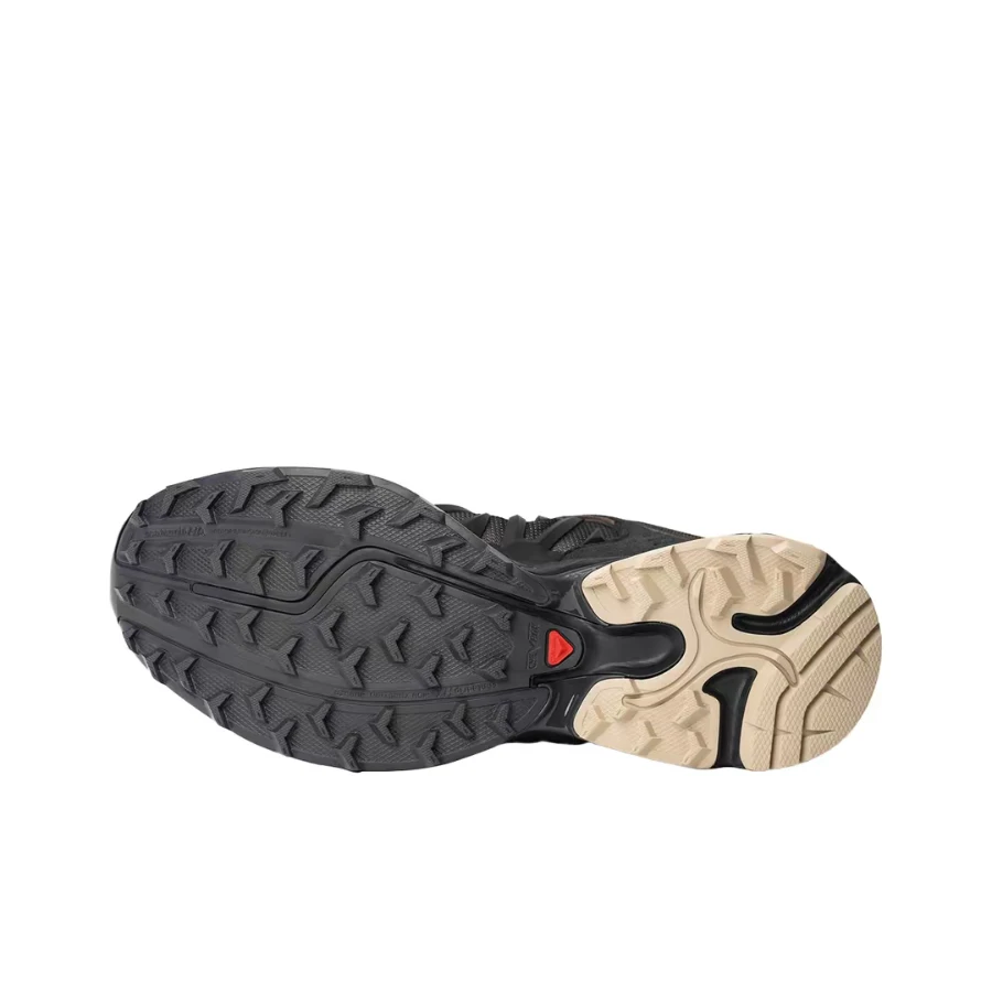 Salomon XT-WHISPER VOID Minimalist,Breathable,Stylish, and Versatile Low-Top Running Shoes (Unisex) in Black and Brown L49129700