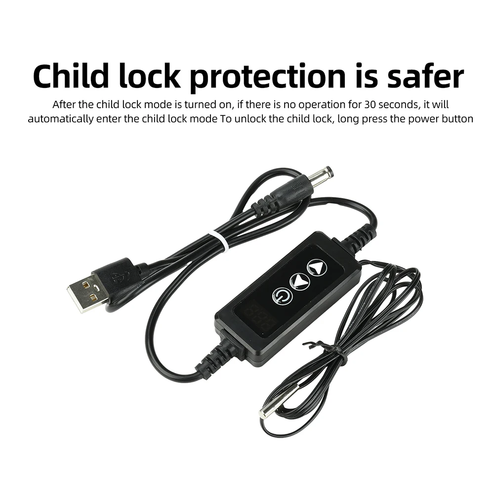 Intelligenter digitaler Temperaturregler W-3301A, Dual-Modus Heizung und Kühlung, Kindersicherung, präzise Klimasteuerung für Zuhause – Detail 12