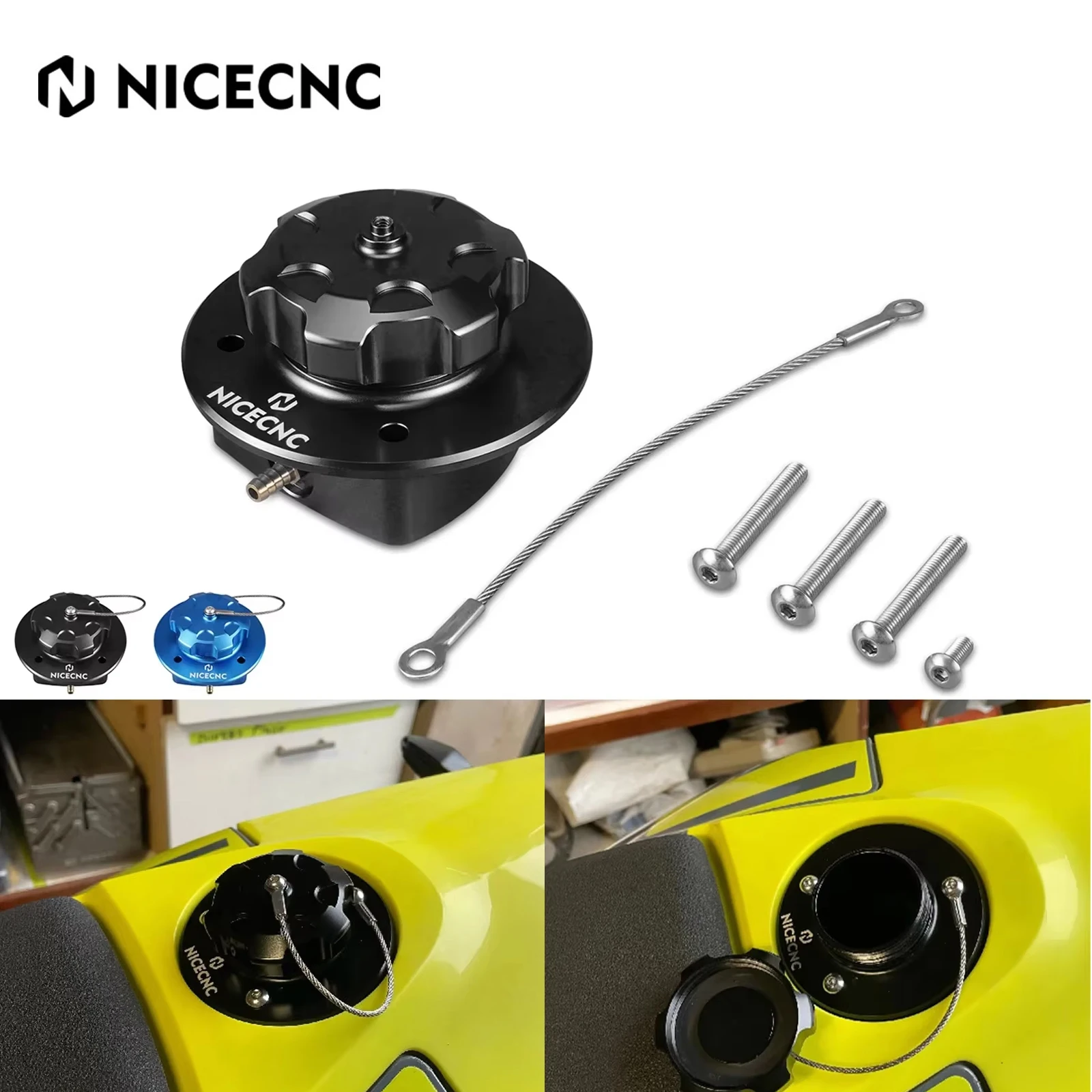

For Husqvarna 701 Enduro/Supermoto 2016-2024 2023 NICECNC Motorcycle Fuel Filler For GasGas 700 Enduro/Supermoto 2022-2024