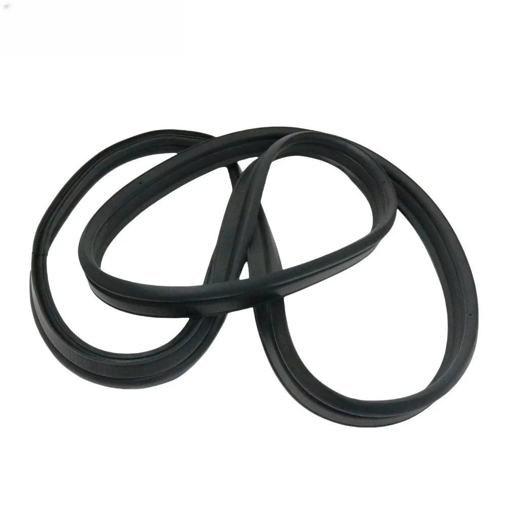 Trunk Lid Rubber Seal Auto Seal Tailgate Rubber Seal Black Trunk Weatherstrip New Condition Rear Seal Maintenance