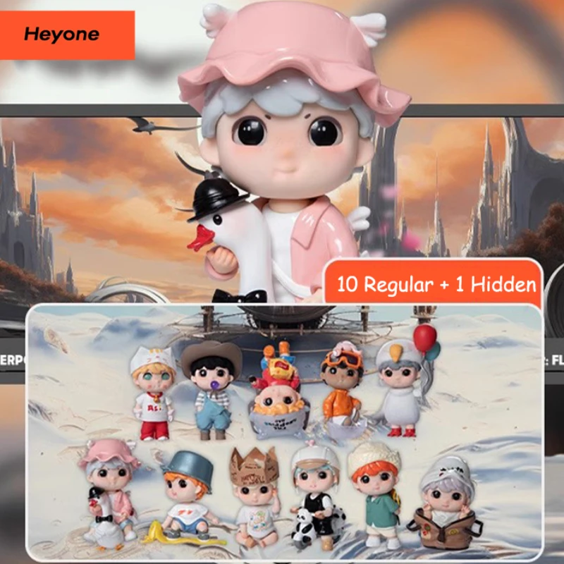 

Original Heyone ASI WELCOME TO CITY NO.4 Series Surprise Blind Box Cartoon Designer Dolls Mistery Figure Kawaii Trendy Girls