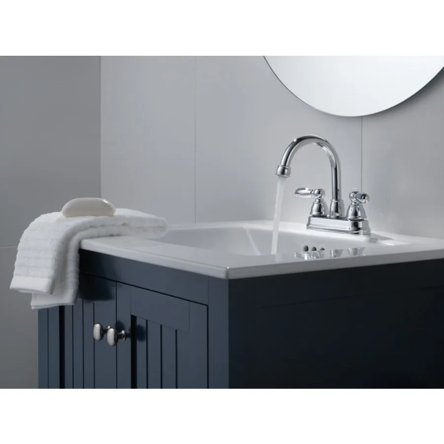 Peerless Claymore Two Handle Bathroom Faucet in Chrome P299685LF view 3