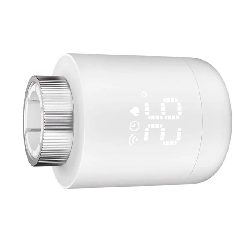 1 шт. Tuya Zigbee термостатические радиаторные клапаны белые интеллектуальные беспроводные приложения управление нагревом термостат регулятор температуры-