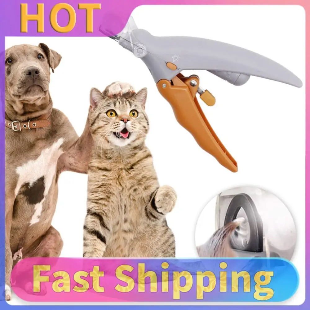 Pet Nail Clipper 5X Magnification Dog Nail Trimmer Cat Claw Trimmer for Trimming Cats & Dogs Nails & Claws
