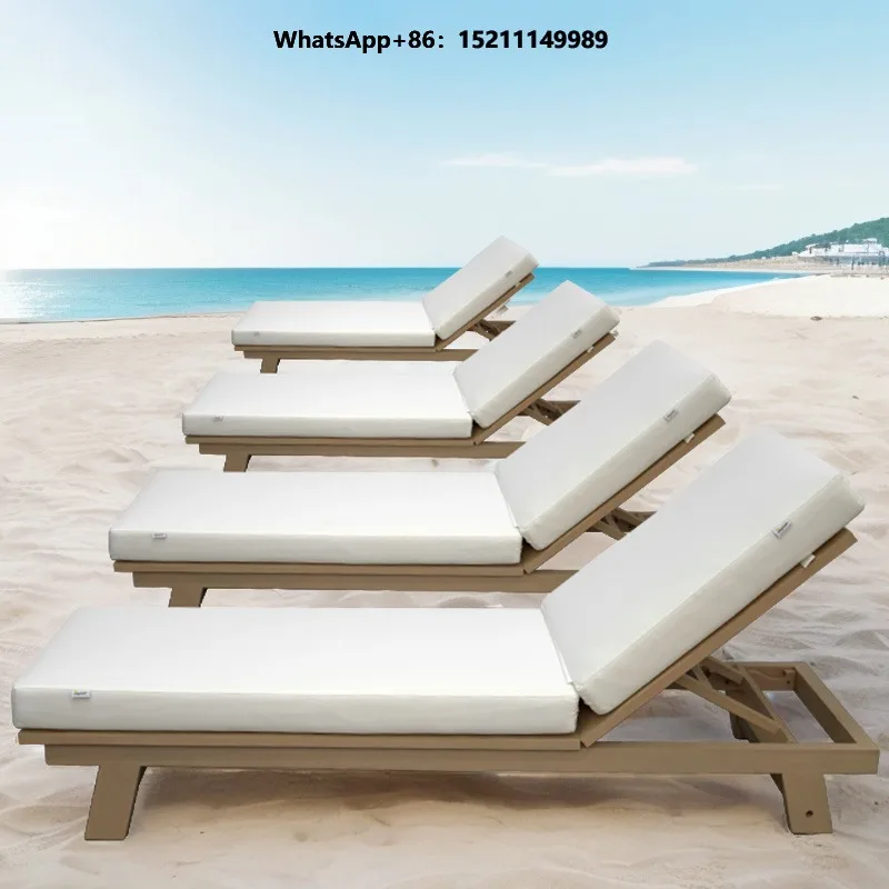 Swimming Pool Chair Sun Lounger Sunbeds Beach Furniture Sun Bed Outdoor Chaise Lounge Sun Loungers Chair for Pool Side