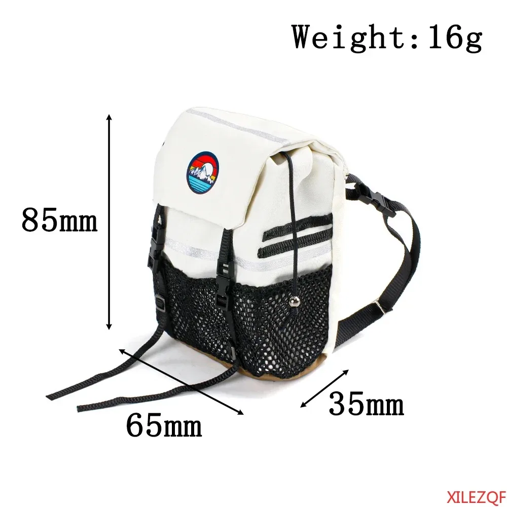 XILEZQF Miniature Decoration Scale Sports Travel Bag for 1/10 1/8 1/18 1/24 RC Crawler TRX4M SCX24 SCX10 AX24