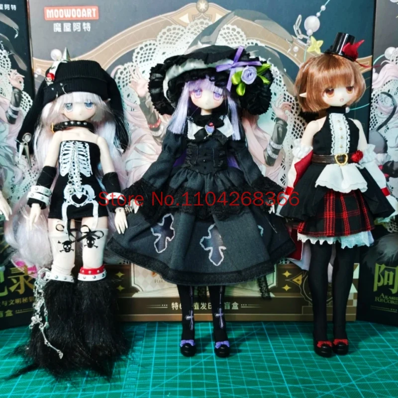 Genuine Akashic Records Series Special Action Figure 1/6 Bjd Blind Box Cute Doll Model Desktop Ornament Collectible Toy Gifts