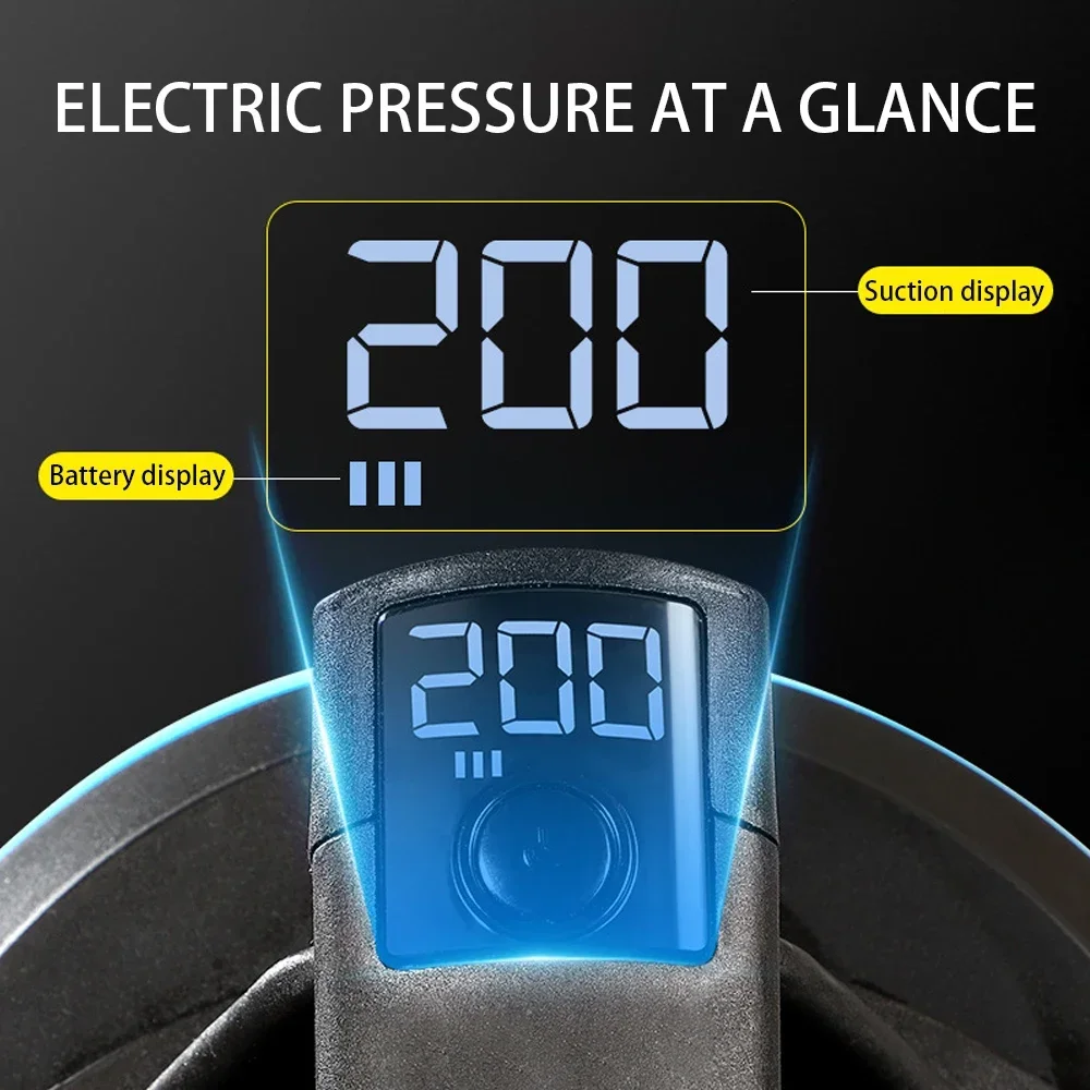 شاشة ديجيتال ذكية مصاصة فراغ كهربائية صناعية 300 كجم تحميل أداة التعامل مع الزجاج والبلاط المعدني الثقيل #4