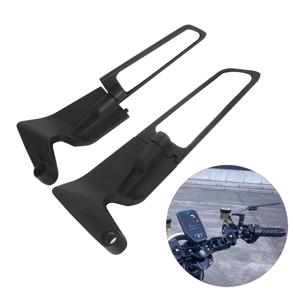 

Motorcycle Wind Wing Adjustable Rotating Rearview Mirror For Aprilia Tuono 660 Factory 2022 2023 Tuono 1100 V4 2019 2020 2021