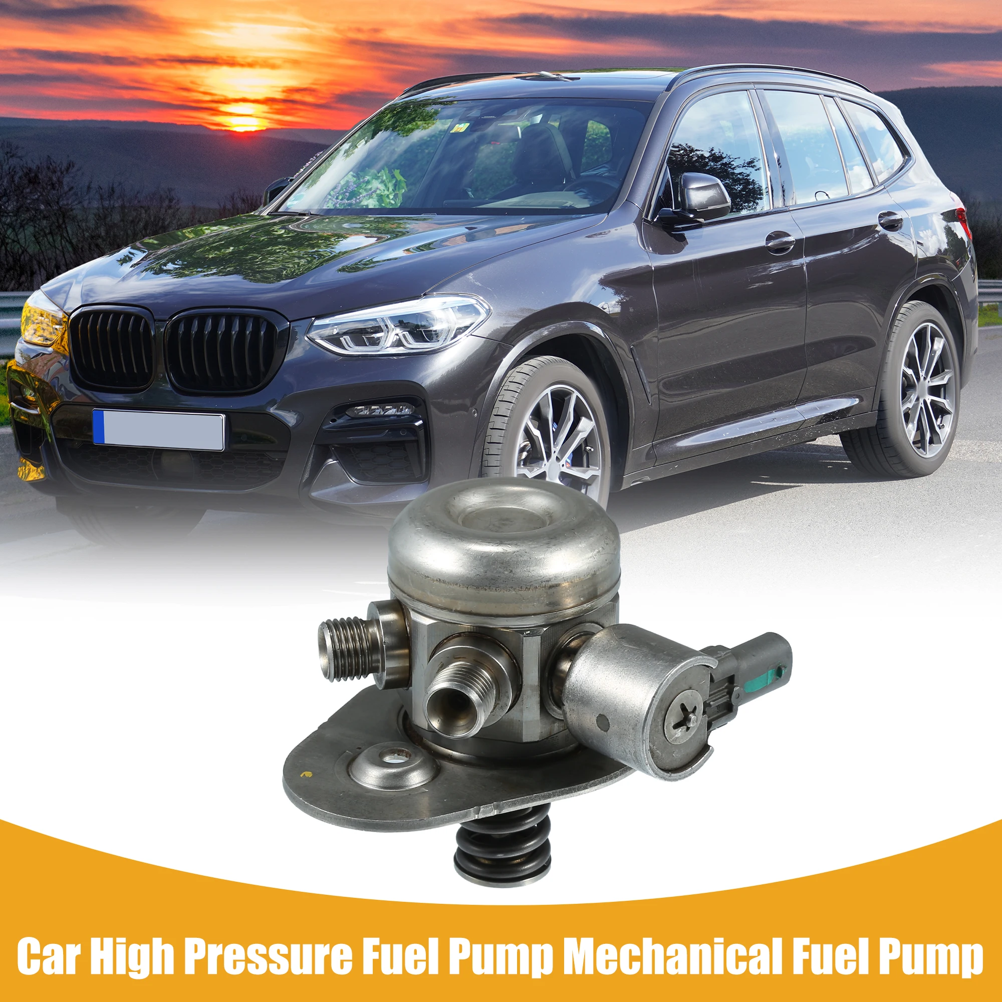 X Autohaux Vehicle High Pressure Fuel Pump Mechanical Fuel Pump No.13518604229 for BMW 228i Base 2.0L L4 - Gas 2014-2016