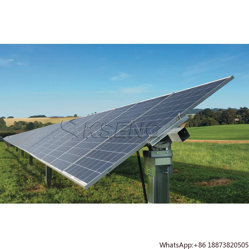 500KW Single Axis Solar Sun Tracker Sun Tracking System with Slewing Drive for Efficient Solar Energy Collection