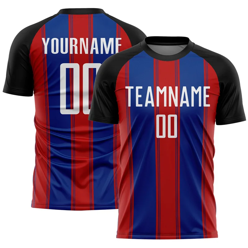 Multi Color Line Graphic Football T-shirt Men Custom Team Name Sublimation Soccer Uniform Jersey Summer Sports Short Sleeve Tees
