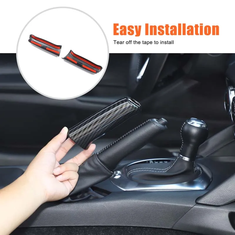 

For Mazda MX-5/Fiat 124/Abbas 124 handbrake lever cover, automotive handbrake protection cover, decorative accessories 2016-2024