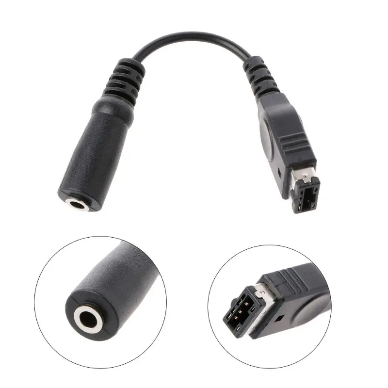 1pcs 3.5mm Headset Jack Adapter Adaptor Cord Headphone line Cable for Nintendo Gameboy Advance GBA SP