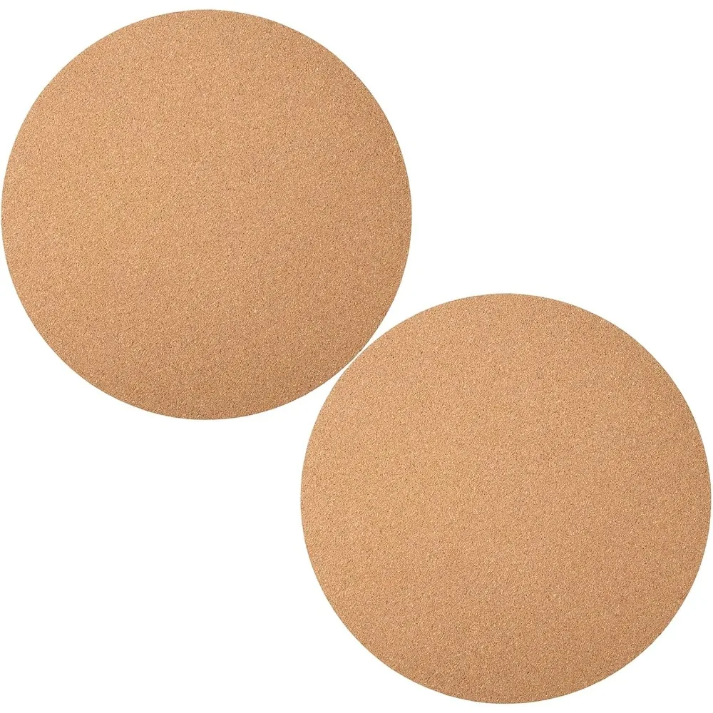 

Cork Coaster Round Cork Mat Trivet For Plant 12 Inch Soft Corkboard Mat Absorbent Planter Saucers For Kitchen Hot P