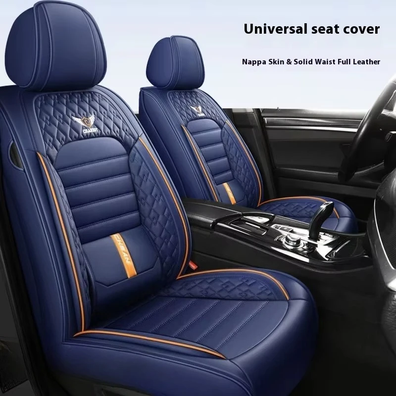 All-Inclusive Five-Seat Universal Car Seat Cover Four Seasons Cotton Front Type