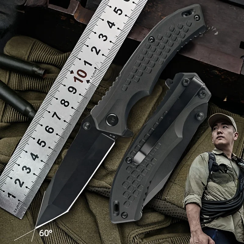 folding knife  outdoor knife, folding sharp,survival in the wild, self-protection knife