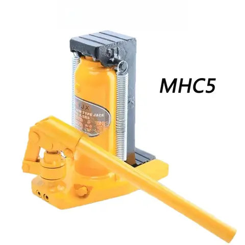 1PC MHC5T 클로 유압 잭 5T 유압 잭 리프팅 기계 후크 잭 굵은 스프링 오일 누출 없음 상부 하중