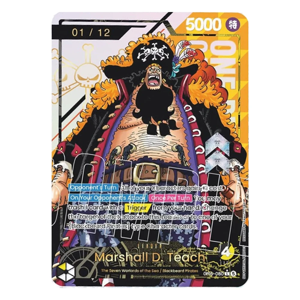 One Piece TCG Karten Anime-Spiel Imu Enel Teach Nami Yamato etc. DIY Benutzerdefinierte Hobby-Sammelkarten Brettspiel Leader-Karten Holografisch – Detail 6