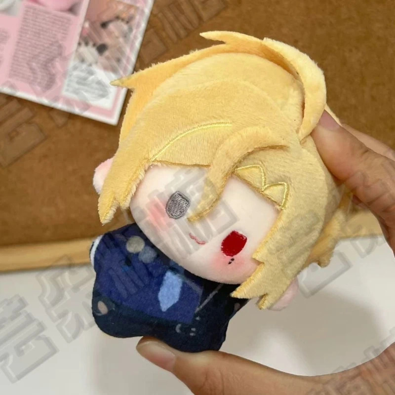 10cm anime jogo zenless zona zero kawaii cosplay algodão boneca estrela do mar corpo hugo vlad mini macio plushies brinquedo figuras fãs presentes