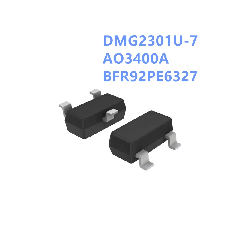 50Pcs/Lot DMG2301U-7 DMG2301 G21 AO3400A AO3400 A09T BFR92PE6327 BFR92P