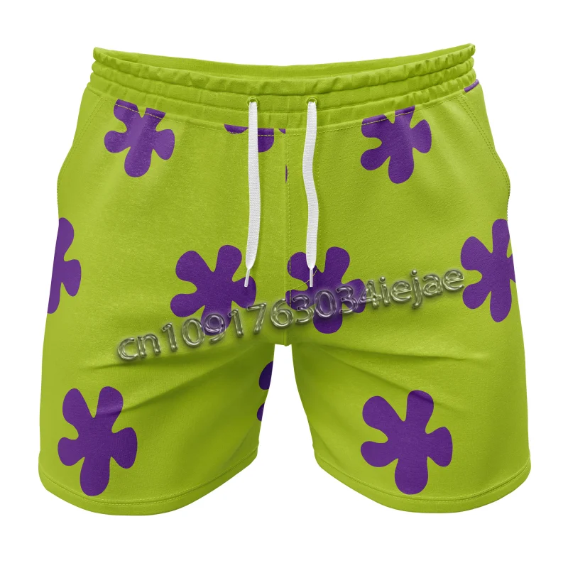 

MOTO Fitness Shorts Cartoon Sports Fitness Shorts Thickened Fabric Animation Leisure Sports Leisure 3D Digital