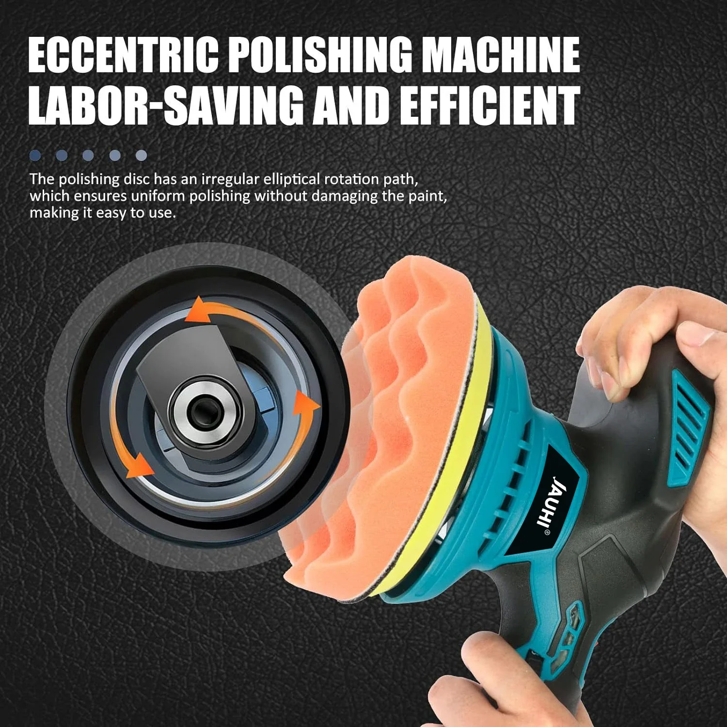 Cordless Car Polisher For Makita Battery Wireless Car Polishing Machine 6 Gears Electric Polish Machines Adjustment Power Tools