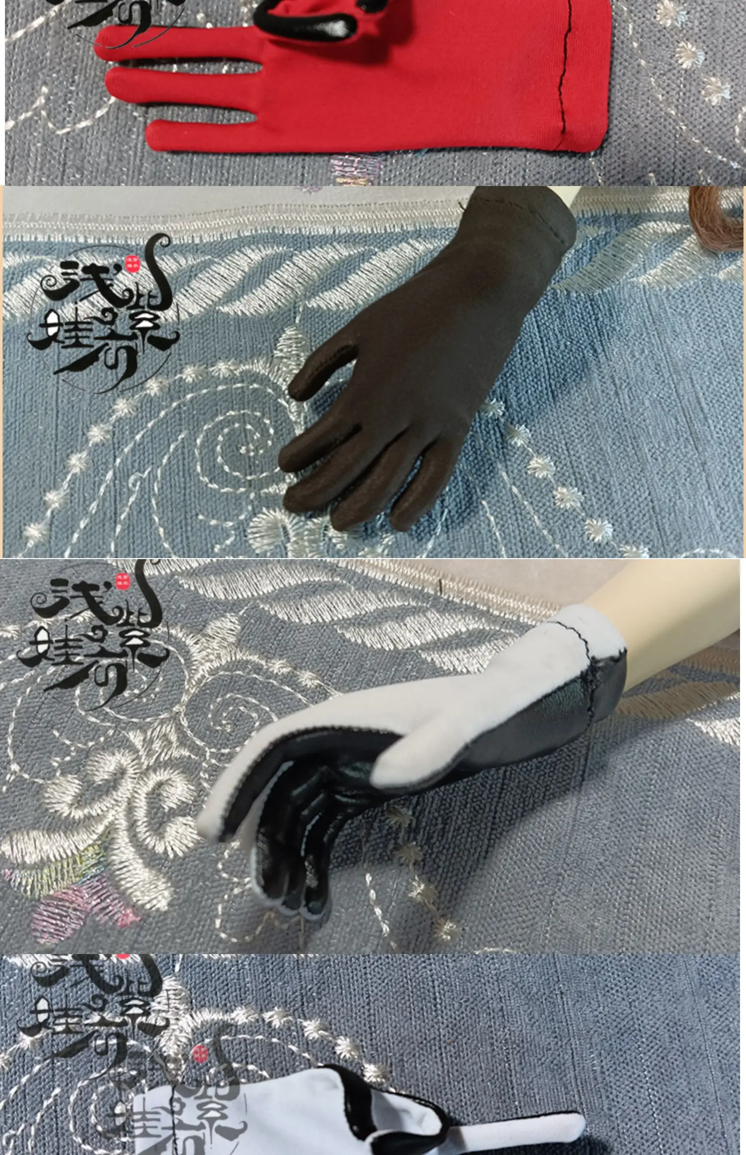 1/4 1/3 Scale BJD Doll Accessories Vintage Knitted or PU Gloves For BJD/SD MSD SD13 Girl SD17 SSDF Strong Uncle C1039