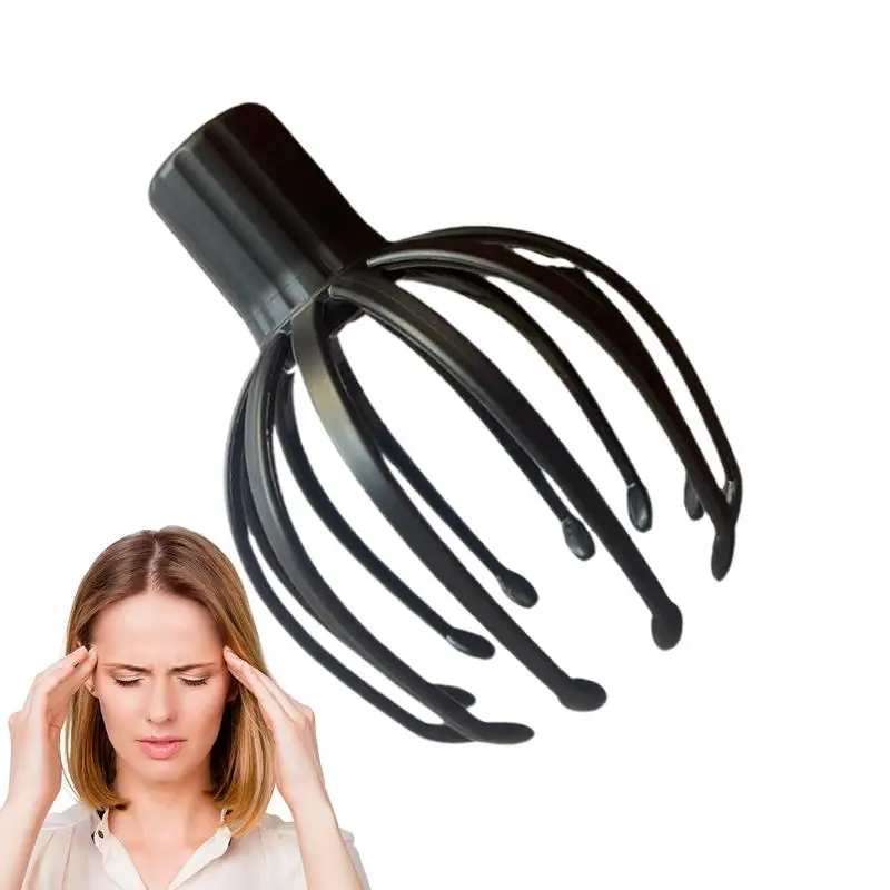 Electric Head Massager Electric Octopus Claw Head Scalp Massager 3 Modes Vibration Massage Relief Head Fatigue Improve Sleep