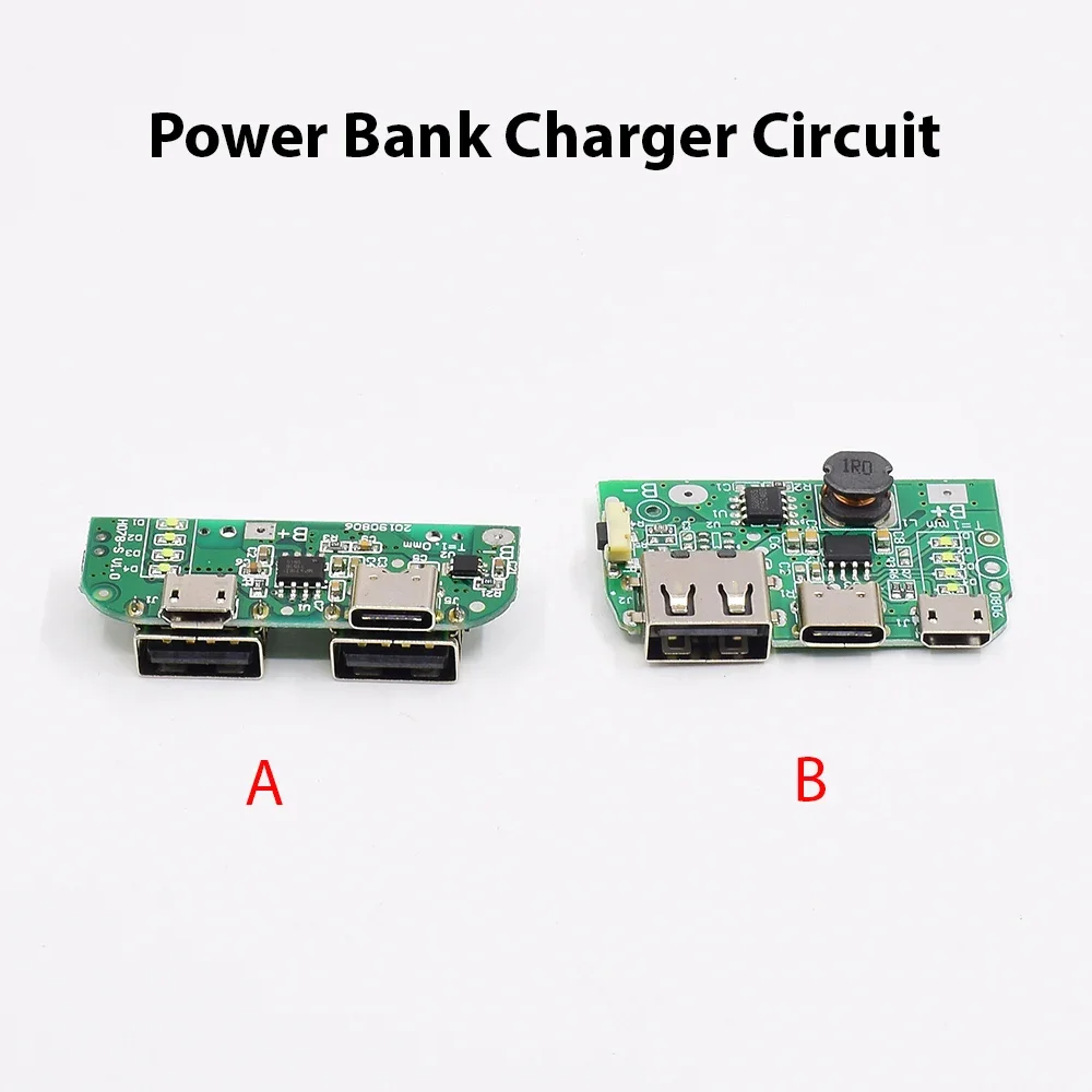 DC 5V Micro USB Type-C Charging Circuit Board Charger Module for 3.7V 18650 Lithium Li-ion Battery DIY Power Bank