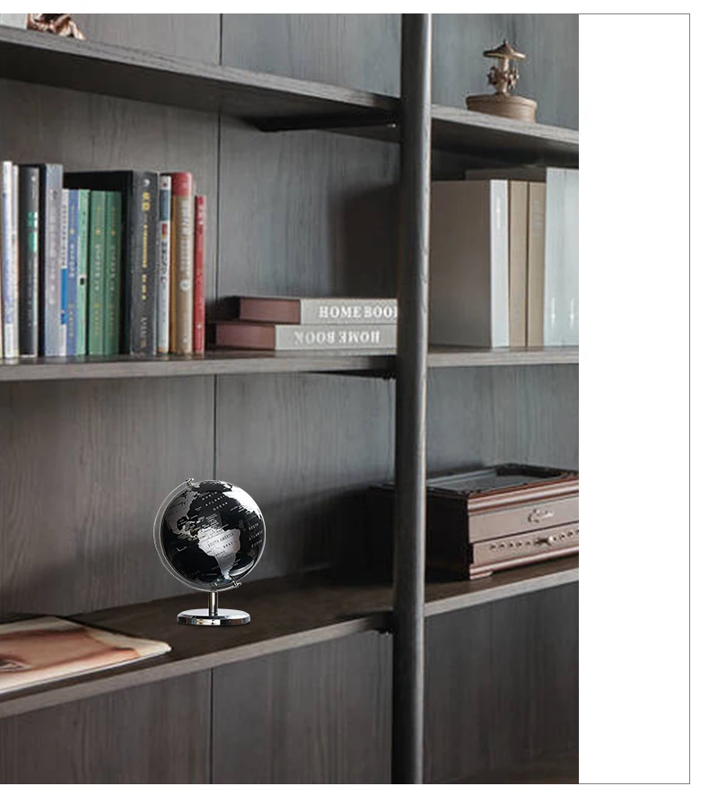 Home Decor Zubehör Retro Weltkugel Moderne Lernweltkarte Globus Kinder Studie Schreibtisch Dekor Globus Geographie Kinder Bildung – Detail 7