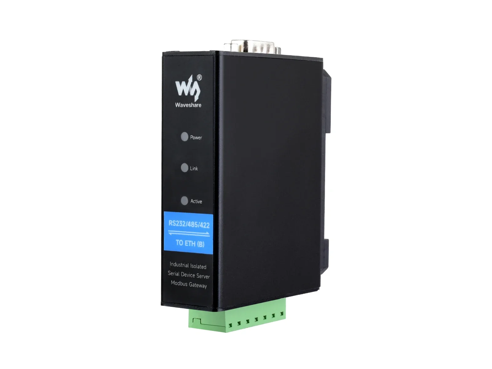 RS23  485 422 to RJ45 Ethernet Module POE Function Optional Rail Mount Serial Server TCP IP to serial