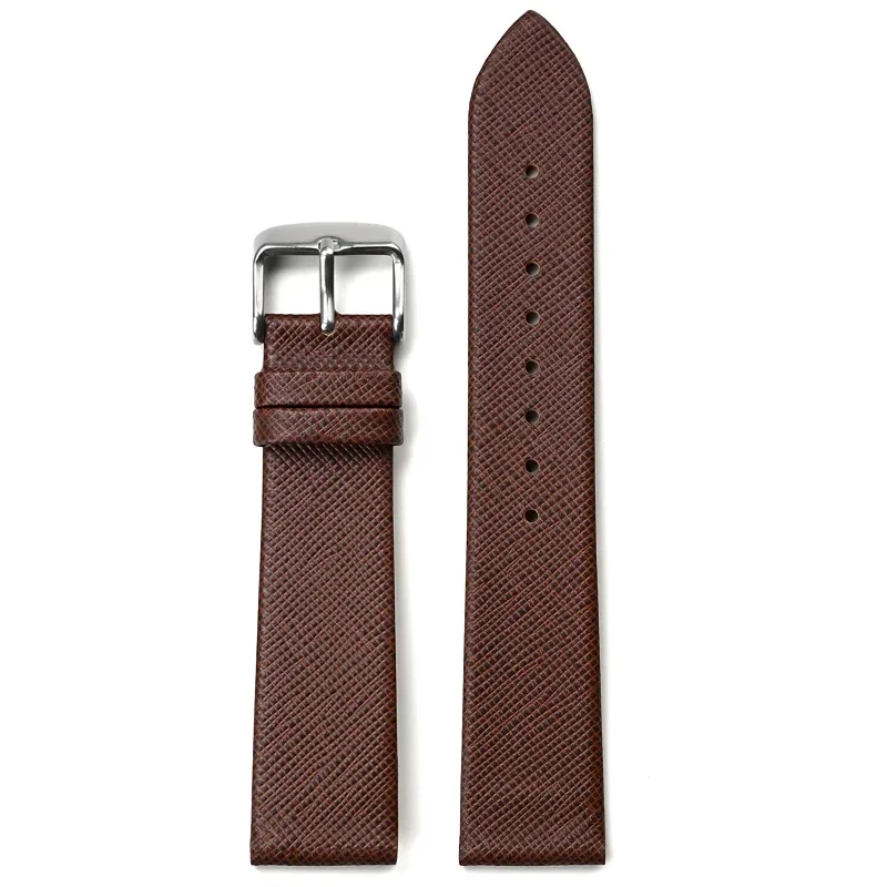 NONE 12/13/14/15/16/17/18/19/20/21/22mm Echtes Lederband Männer Frauen Weiche Rindsleder Armband Allgemeine Smart Uhr Band Zubehör 3