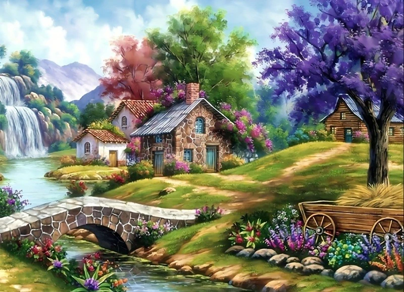 quebra-cabecas-de-paisagens-com-Arvores-roxas-500-1000-1200-2000-pecas-jogos-de-atividade-familiar-para-sala-de-jogos-quarto-presentes-e-decoracao-de-casa