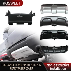For Land Rover Range Rover Sport Accessories L494 2014 2015 2016 2017 Rear Trailer Cover/SVR Rear Bumper Guard Board Plate