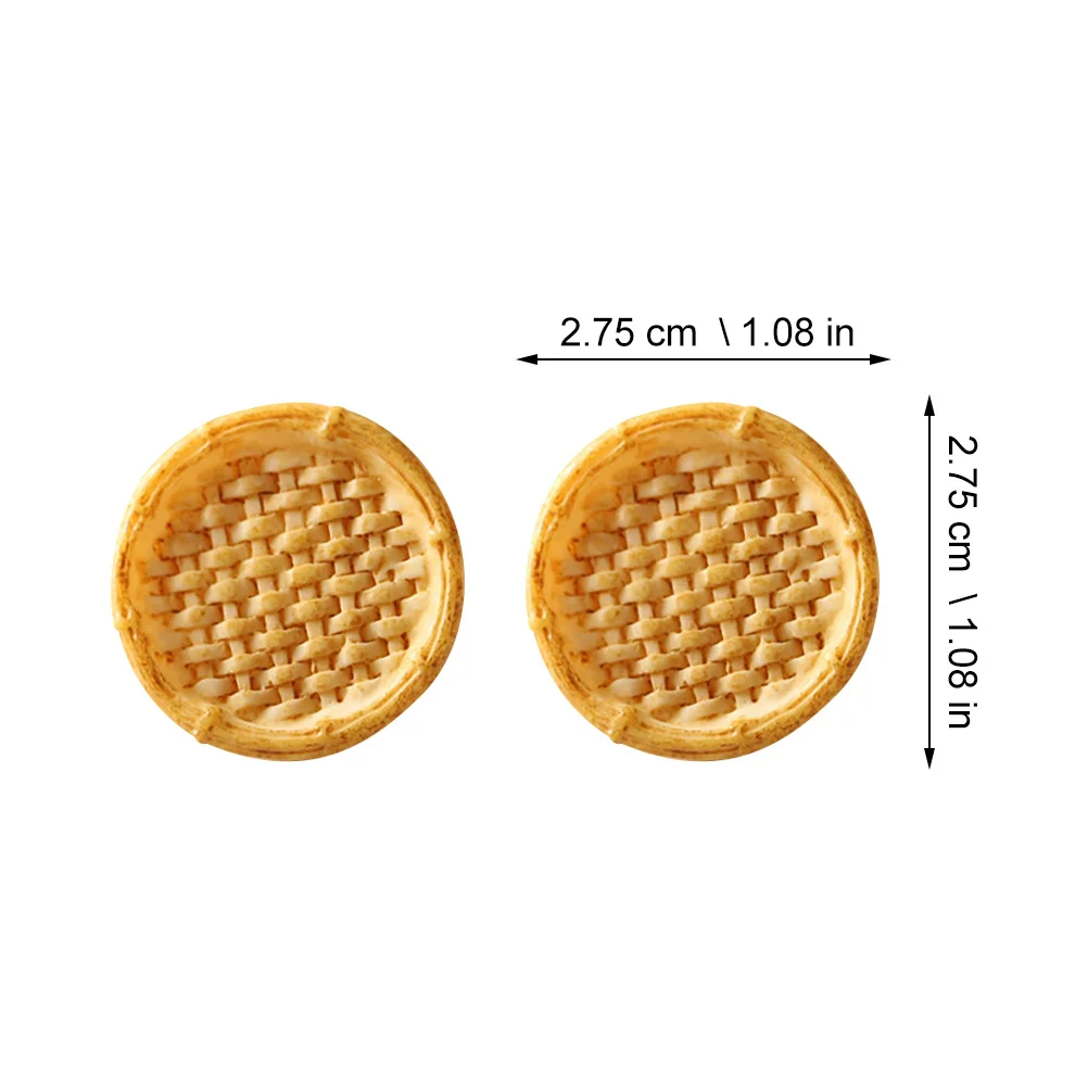 

10Pcs Resin Mini Bamboo Basket Decor Multifunctional Miniature House Prop Smooth Impurity Free Household Companion