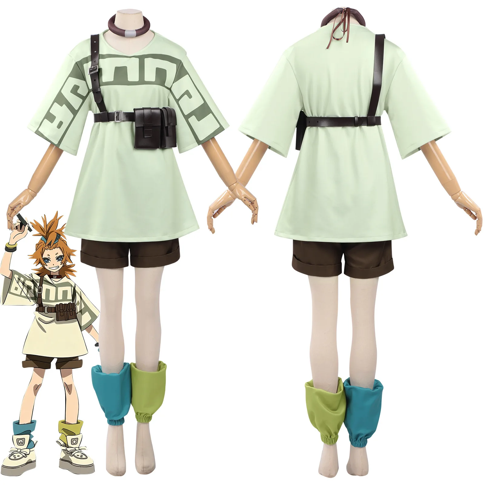 

Костюм для косплея Ремлин, аниме-костюм Гачиакута для Хэллоуина