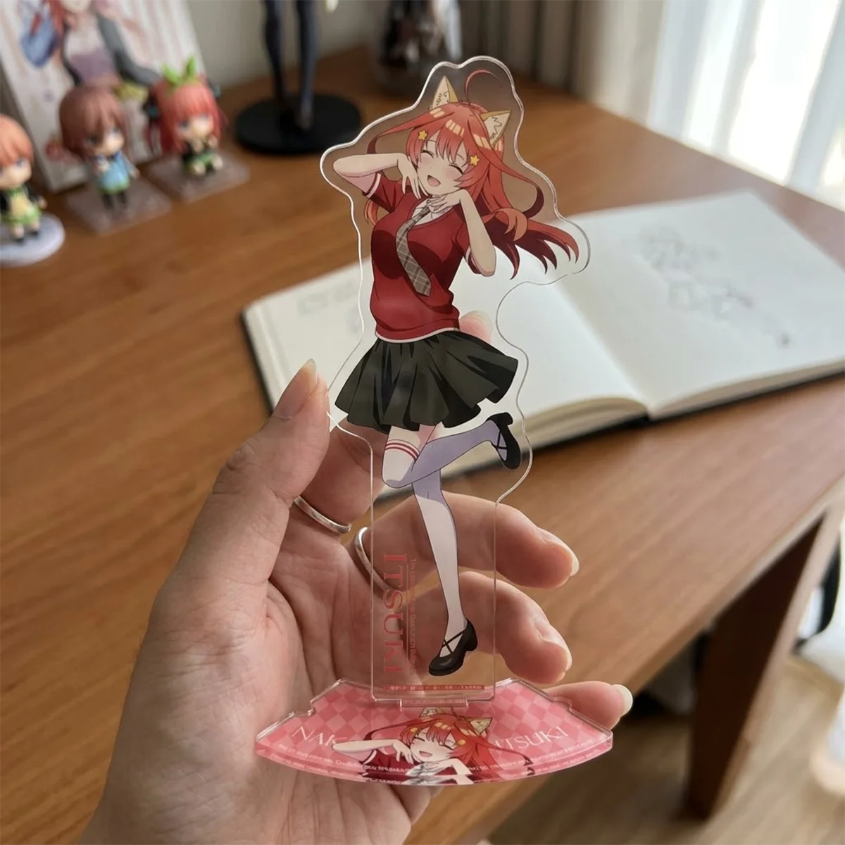 Anime The Quintessential Quintuplets 15cm Acrylic Stand,Surprise Gift,Ichika Miku,study corner shelf decor holiday keychain gift